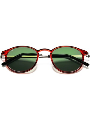 SİTRİN-2362 C11 Bordo Unisex Güneş Gözlüğü