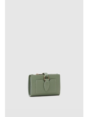 Afra Mint Renk Mini Bayan Cüzdan