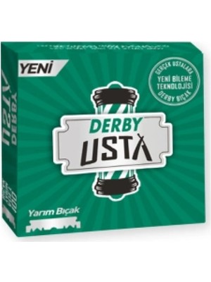 Derby Usta 100 Parça Berber Kırık Jilet