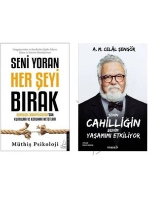Seni Yoran Her Seyi Birak + Cahilligin Benim Yasamimi Etkiliyor = 2li Set