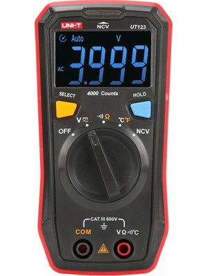 UT123 Cep Tipi Dijital Multimetre