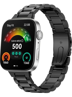 Watch Fit 3/fit 4 ve Fit 4 Pro Uyumlu Klasik Paslanmaz Çelik Kordon 20MM