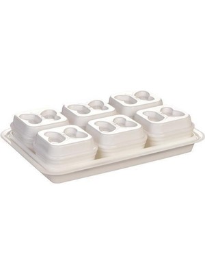 Moonstar Tepsili Kahvaltılık Set Tepsili 6 PARÇA-KS-825