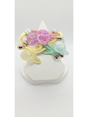 Tavşan Objeli Lastik Toka Seti - 1