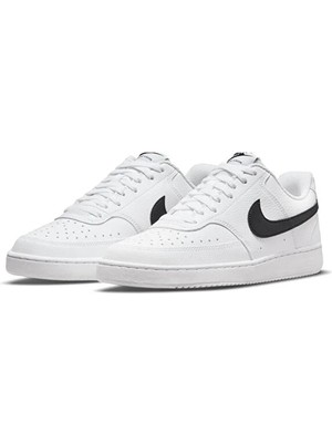 Nike Court Vision Lo Nn Kadın Sneaker Ayakkabı Beyaz Siyah