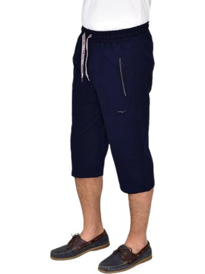 Erkek Rahat Kesim Düz Paça Likralı Kumaş Kapri BGL-ST04616