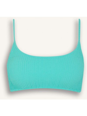 DeFacto Regular Fit Kırışık Dokulu Bikini Üstü B7207AX25SM