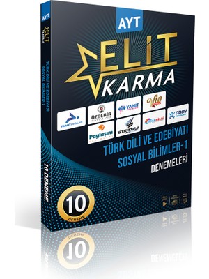 Paraf Yayınları Elit Karma Ayt Türk Dili Ve Edebiyatı - Sosyal Bilimler-1 10 Dene