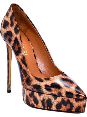 Loraly Leopar Rugan Kadın Platform
