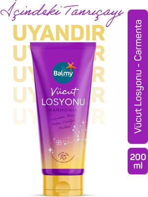 Balmy Vücut Losyonu Hızla Emilen Formül ile 200 ml Jojoba Yağı ve E Vitamini İçerir