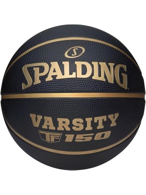 Spalding Basketbol Topu Varsity Black Gold TF-150 Size:7 (85253Z)