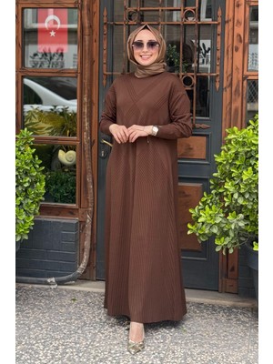 Invee Elbise 7002A Browni