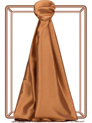 Ipekevi Çift Taraflı Şal 00927 Kehribar