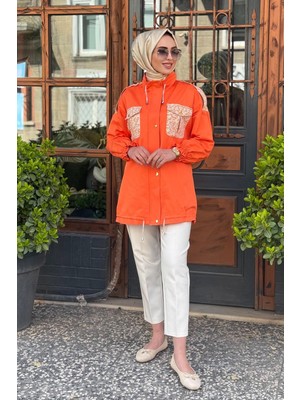 Kayra Ceket KA-B25-13039 Turuncu