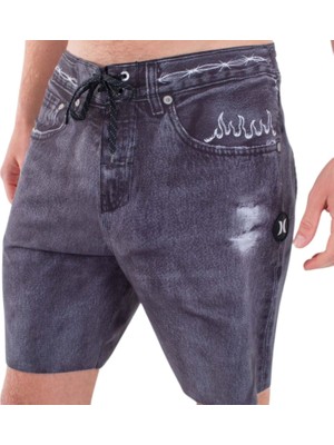 Hurley Phntm Eco Denim Bdst 18 Erkek Siyah Boardshort