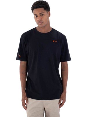 Hurley Kai Tiki Ss Tee Erkek Siyah Tişört