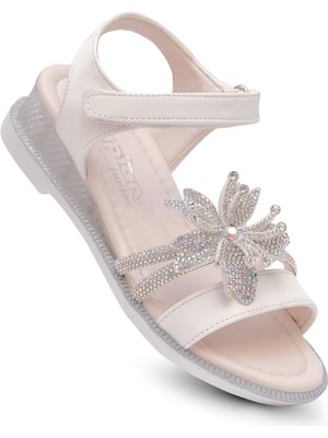 Kaptan Junior Kız Çocuk Ayakkabı Sandalet  Babet Pvtk 655