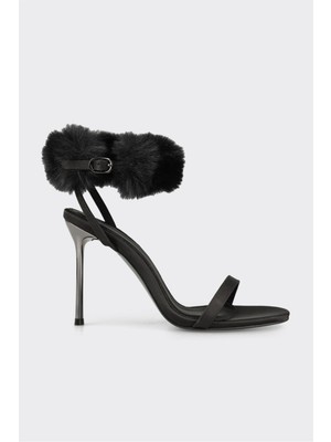 Siyah Kadın Sandalet