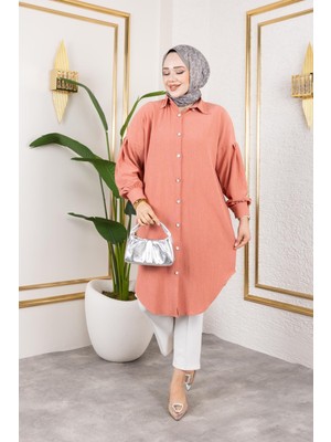 Düşük Kollu SALAŞTUNIK-3034 Yavruağzı