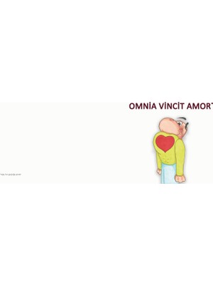 Omnia Vincit Amor Hediye Kupa Love Bug-T