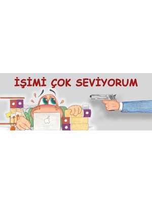 Işimi Çok Seviyorum Hediye Kupa Love Bug-T