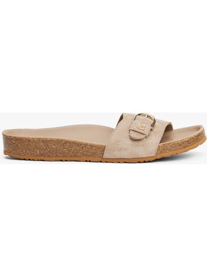 Tommy Hılfıger Soft Suede Adjustable Mule Sandalet