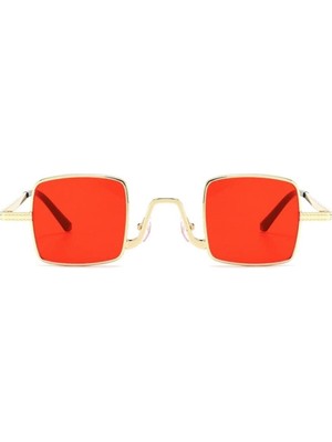 Toz Vintage Orzo Kare Unisex Retro Güneş Gözlüğü