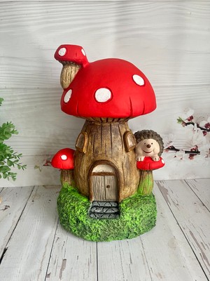 Mantar Ev Bahçe Dekorasyon Ürünü ,heykel