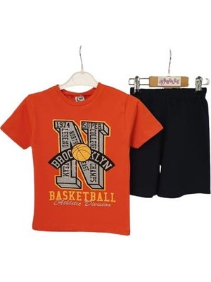 Basketball Erkek Çocuk Şortlu Takım