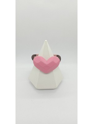 Pembe Renk Kalpli Lastik Toka