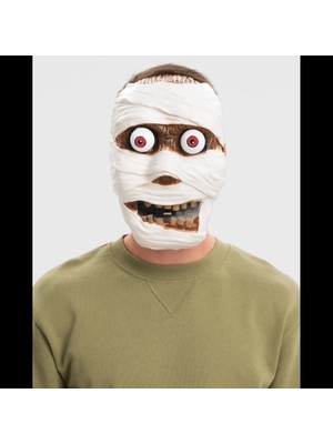 Akıllı Durak Sallanan Yaylı Oynar Gözlü Mumya Maskesi