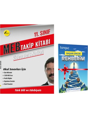 Tonguç Akademi 11. Sınıf Türk Dili ve Edebiyatı Mebtakip Kitabı ve Başarı Zinciri Rehberim Hediyeli