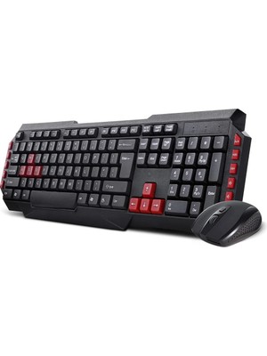 Layfhex Wireless Combo Gaming Ofis Kablosuz Klavye ve Optik Fare Paketi