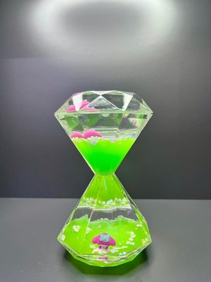 Dekoratif Ofis Masaüstü Çocuk Çalışma Odası Sulu Kum Saati - Hello Kitty My Melody Kuromi