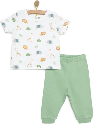 Hellobaby Yenidoğan Tshirt-Patiksiz Alt