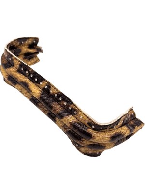 Angel Çanta Aksesuar 20 cm Suni Derili Leopar Renk Gizli Çanta Bursu