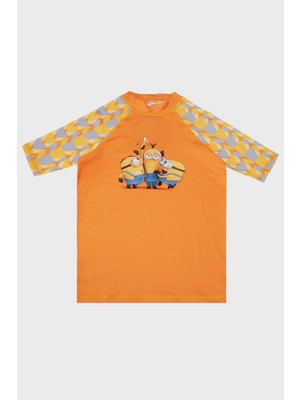 Slipstop Hope Baskılı Uv Korumalı Kısa Kollu Mayo T Shirt Erkek Çocuk T Shirt ST2522140000