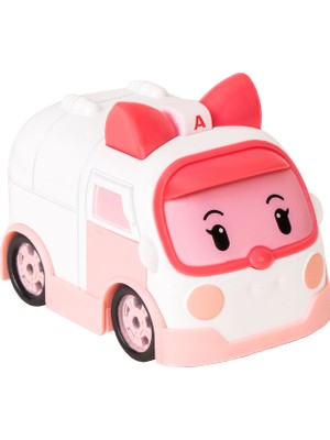 Robocar Poli Metal Araç Karakter Figürler - Amber 83163