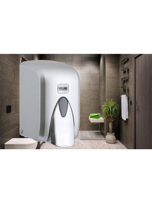 Vialli F5C Hazneli Köpük Dispenseri Aparatı 500 ml Krom