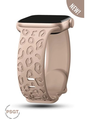 Apple Watch 10 46MM-WATCH2/3/4/5/6/SE/7/8/9(42-44-45-49)MM Kordon Leoline 42 Desen Yumuşak Silikon