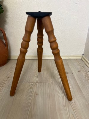 Açık Meşe 41 cm Torna Ahşap Sehpa / Mobilya Ayağı – 3’lü  (Bağlantı Aparatları ve Vidalar Dahil)