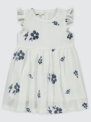 Civil Girls Kız Çocuk Elbise 2-5 Yaş Lacivert