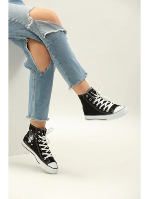 Kuromi Baskılı  Bilekli Spor Ayakkabı Sneakers