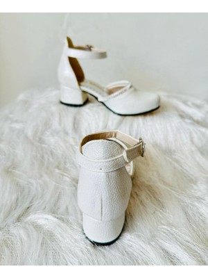 Gala Taş  Detaylı Çocuk Topuklu Ayk.