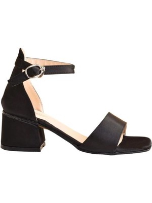 Bilekten Bağlamalı Topuklu Genç Kız Çocuk Abiye Ayakkabı