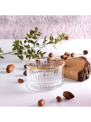 Paşabahçe Elysia Golden Touch 4'lü Kase Seti