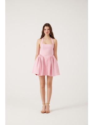 Holly Lolly Cepli Mini Felici Elbise Pembe