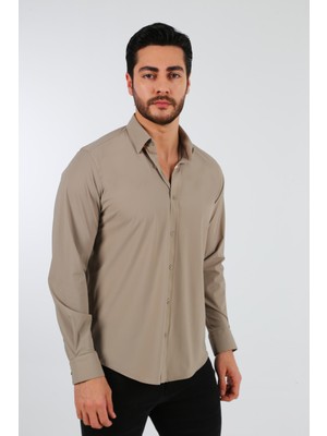 Brango 13359 Erkek Uzun Kol Gömlek