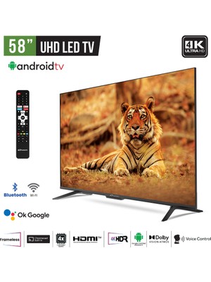 Conti CT58AN200U 58" 4K UHD Frameless Android TV