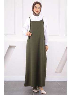 Koyu Haki Ip Askılı Jile